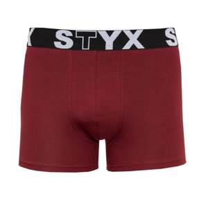 Kids boxers Styx sports rubber burgundy