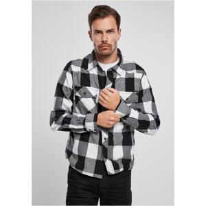 Plaid shirt white/black