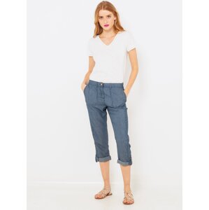 Blue 3/4 slim fit jeans CAMAIEU - Women