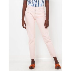 Light pink slim fit pants CAMAIEU - Women