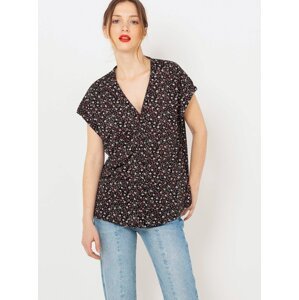 Black floral blouse CAMAIEU - Ladies