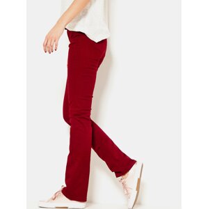 CAMAIEU Red flared fit pants CAMIAEU - Ladies