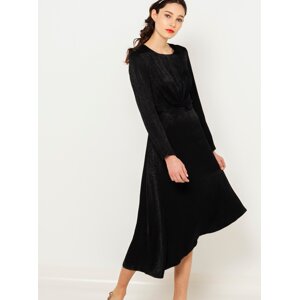 Black Dress for Women with Snake Pattern CAMAIEU - Women