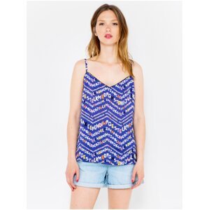 Blue patterned top CAMAIEU - Women