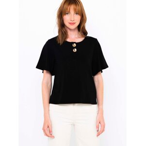 Black T-shirt CAMAIEU - Women