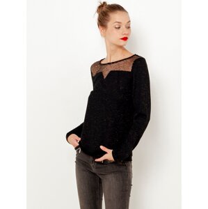 Black Shimmering Top CAMAIEU - Women