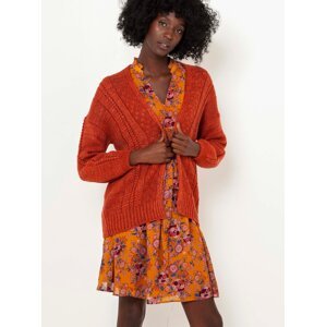 Orange Cardigan CAMAIEU - Ladies