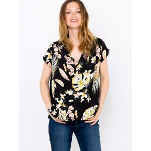 Black floral blouse CAMAIEU - Ladies