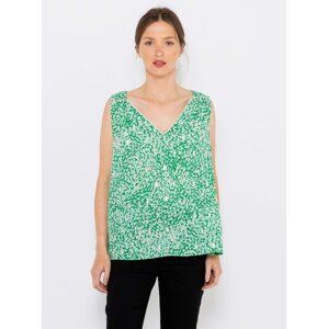 Green patterned blouse CAMAIEU - Ladies