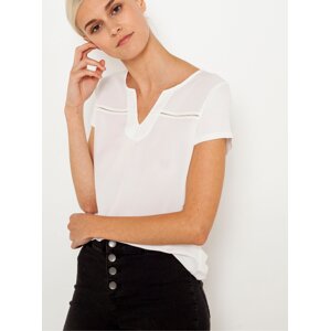 White T-shirt CAMAIEU - Women