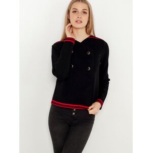 CAMAIEU Womens Black Cardigan - Ladies