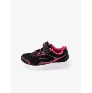 Pink and black girls' sports shoes ALPINE PRO Lenie