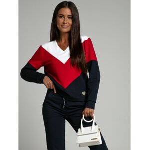 Women's dark blue tracksuit