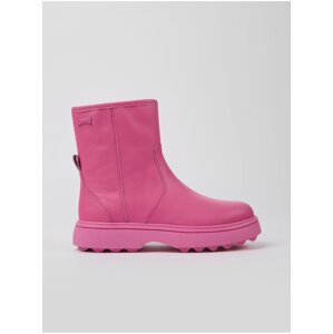 Pink Girls' Ankle Leather Boots Camper Jenna