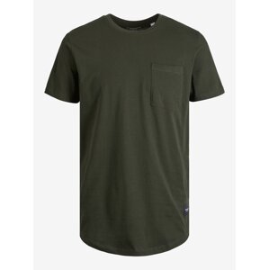 Dark green men's T-shirt Jack & Jones Noa