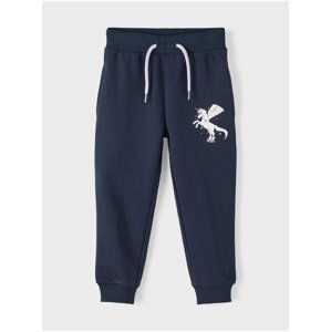 Dark blue girls' sweatpants name it Bascha