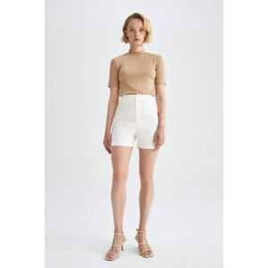 DEFACTO Regular Fit High waist Short Trousers Short