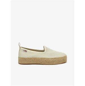 Beige Ladies Slip on Platform NAPAPIJRI - Women