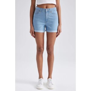 DEFACTO Jean Normal Waist Folded Leg Short