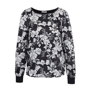 Orsay White-Black Ladies Floral Blouse - Women