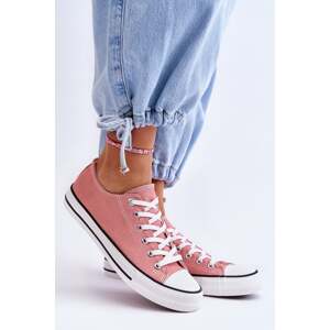 Classic Low Womens Sneakers Dark Pink Vegas