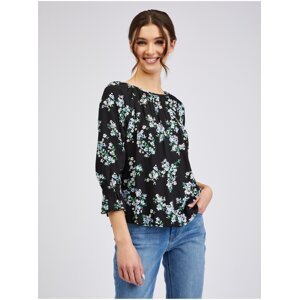 Orsay Black Women Floral Blouse - Women