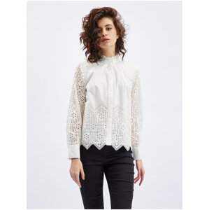 Orsay White Women's Blouse with Decorative Details - Women