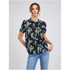 Orsay Black Women Floral Blouse - Women