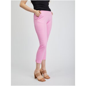 Orsay Pink Ladies Shortened Pants - Women