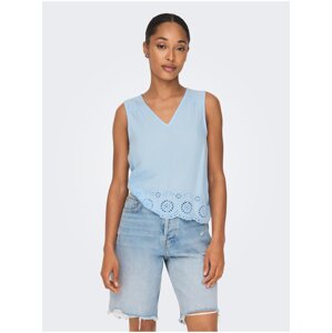 Light blue women's top ONLY Sabira - Women