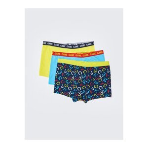 LC Waikiki Printed Cotton Boys' Boxer 3-Pack