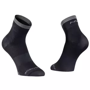Cyklistické ponožky NorthWave  Origin Sock Black/Dark Grey