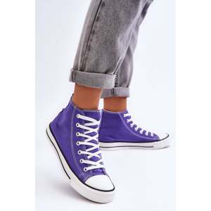 Women's classic high sneakers purple Remos