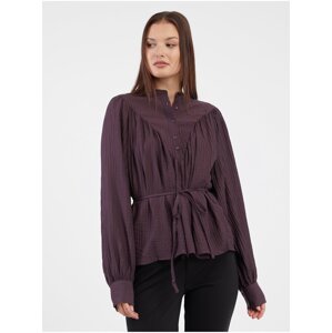 Women's Burgundy Blouse VILA Florencine - Ladies