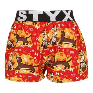 Kids shorts Styx art sports rubber dogs