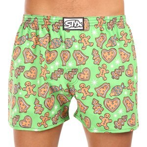 Men's shorts Styx art classic rubber Christmas gingerbread