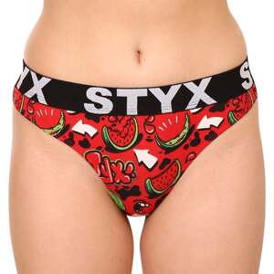 Women's thongs Styx art sports rubber melons