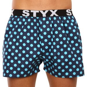 Men's shorts Styx art sports rubber polka dots