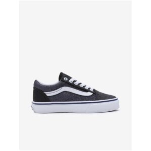 Blue and Black Girly Sneakers VANS Old Skool - Girls