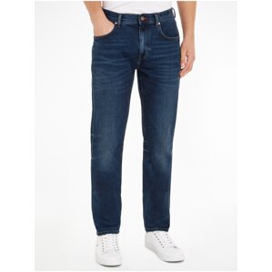 Dark blue men straight fit jeans Tommy Hilfiger - Men