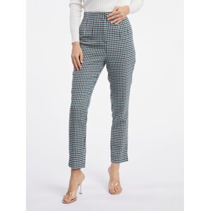 Orsay Black and Blue Ladies Patterned Pants - Women