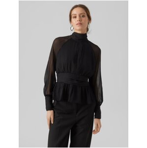 Black women's blouse AWARE by VERO MODA Gaila - Women