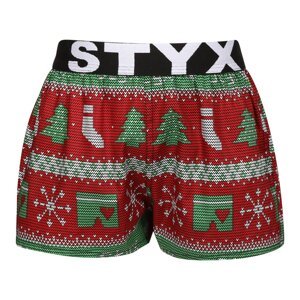 Children's boxer shorts Styx art sports elastic Christmas knitted