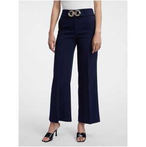 Orsay Dark blue women's wide trousers - Women