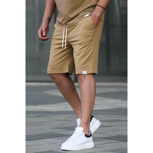 Madmext Cappuccino Basic Men's Shorts 6501