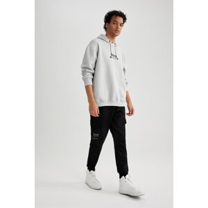 DEFACTO Regular Fit Rib Hem With Cargo Pocket Sweatpants