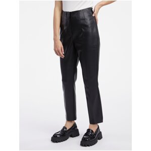 Orsay Black Leatherette Pants - Ladies