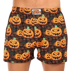 Men's Boxer Shorts Styx Art Classic Rubber Oversized Halloween Pumpkin