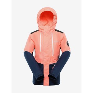 Orange children's ski jacket with PTX ALPINE PRO Zaribo membrane