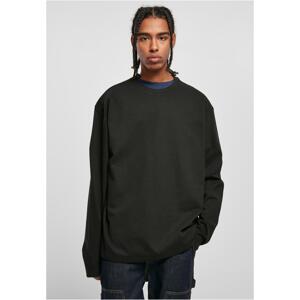 Ultra Heavy Oversized Black Long Sleeve Sleeve